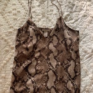 🔥 Snake print cami